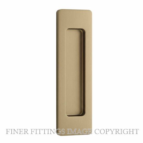 WINDSOR 5317 - 5319 MSB SINGLE FLUSH PULLS MATT SATIN BRASS