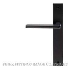 WINDSOR GALAXY VECTOR ELITE BLK LEVER ON PLATE HANDLES MATT BLACK