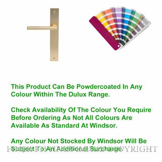 WINDSOR 7367RD-PC GALAXY VECTOR ELITE LONGPLATE DUMMY RH POWDERCOAT