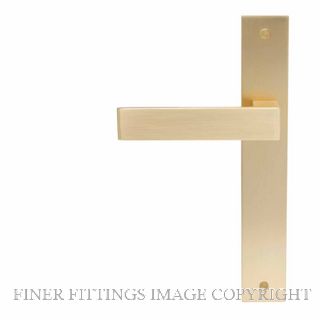 WINDSOR 7210RD-MSB GALAXY PEGASUS ELITE LONGPLATE DUMMY RH MATT SATIN BRASS