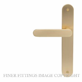WINDSOR 7256RD-MSB GALAXY ASTRO ELITE LONGPLATE DUMMY RH MATT SATIN BRASS