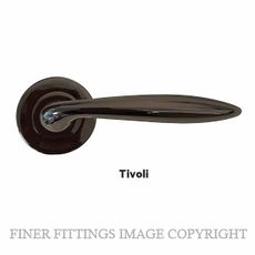 MILES NELSON MILANO TIVOLI ROUND ROSE LEVERSET MATT BLACK CHROME