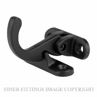 JAECO 124 BLK SPUR FASTENER MATT BLACK