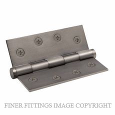 WINDSOR 5902 GN HINGE BRASS FIXED PIN FLAT TIP 102X76 GRAPHITE NICKEL