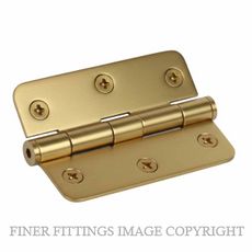 WINDSOR 5904 MSB HINGE LOOSE PIN RADIUS 89X60 MATT SATIN BRASS