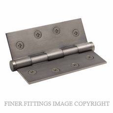 WINDSOR 5906 GN HINGE BRASS LOOSE PIN FLAT TIP 102X76 GRAPHITE NICKEL