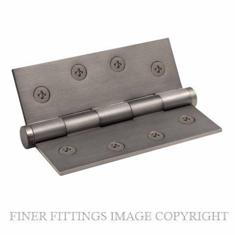 WINDSOR 5906 GN HINGE BRASS LOOSE PIN FLAT TIP 102X76 GRAPHITE NICKEL