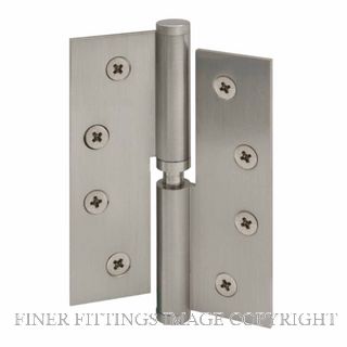 WINDSOR 5910 BN HINGE BRASS LIFT OFF LH 100X75 BRUSHED NICKEL