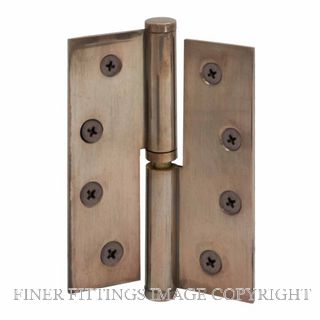 WINDSOR 5910 NB HINGE BRASS LIFT OFF LH 100X75 NATURAL BRONZE