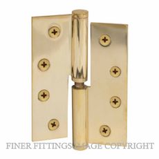 WINDSOR 5910 - 5911 LIFT OFF HINGES UNLACQUERED BRASS