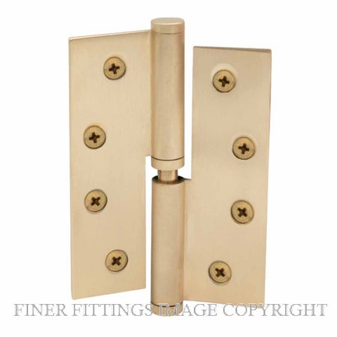 WINDSOR 5910 - 5911 LIFT OFF HINGES UNLACQUERED SATIN BRASS