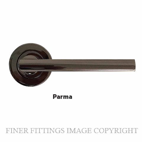 MILES NELSON MILANO PARMA ROUND ROSE LEVERSET BLACK CHROME