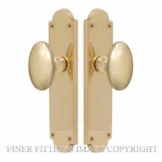 WINDSOR 5073-PB CAMDEN VICTORIAN PLAIN PLATE POLISHED BRASS