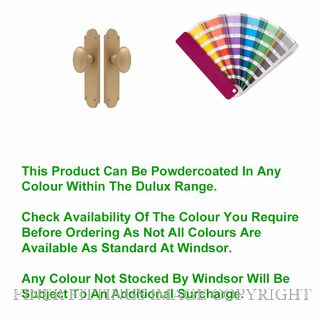 WINDSOR 5073-PC CAMDEN VICTORIAN PLAIN PLATE POWDERCOAT