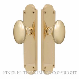 WINDSOR 5073-UB CAMDEN VICTORIAN PLAIN PLATE UNLACQUERED BRASS