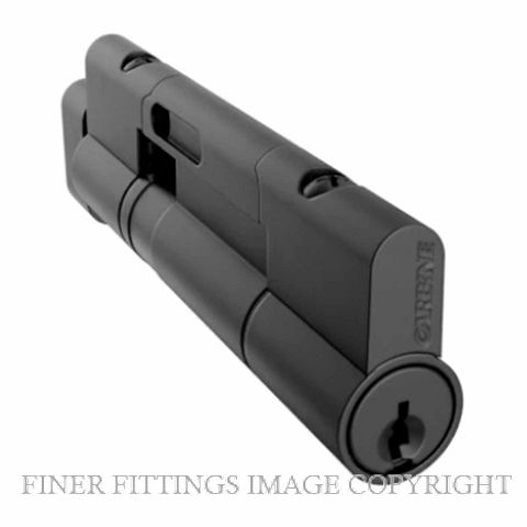 CARBINE CPF-5T-65-35MB KEY & TURN EURO CYLINDER MATT BLACK