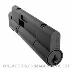 CARBINE CPF-5T-55-35MB KEY & TURN EURO CYLINDER MATT BLACK