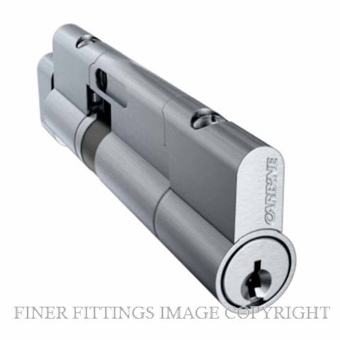 CARBINE CPF-5T-65-35SC KEY & TURN EURO CYLINDER SATIN CHROME