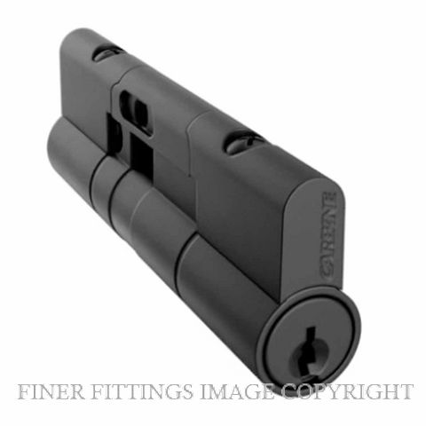 CARBINE CPF-5D-40-50MB KEY & KEY EURO CYLINDER MATT BLACK