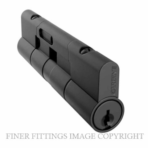 CARBINE CPF-5D-50-50MB KEY & KEY EURO CYLINDER MATT BLACK