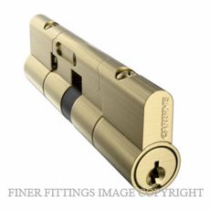 CARBINE CPF-5D-50-50SB KEY & KEY EURO CYLINDER SATIN BRASS
