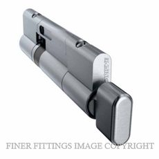 CARBINE CPF-5T-35-55SC KEY & TURN EURO CYLINDER SATIN CHROME