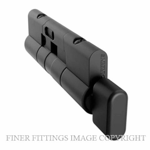 CARBINE CPF-5T-45-45MB KEY & TURN EURO CYLINDER MATT BLACK