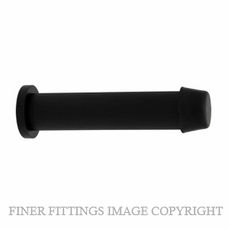 WINDSOR 5292-BLK WALL DOOR STOP 85MM LINEAR KNURL MATT BLACK