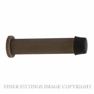 WINDSOR 5291-RB WALL DOOR STOP 85MM DIAMOND KNURL ROMAN BRASS