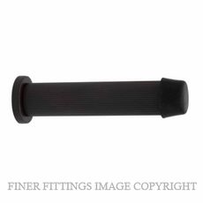 WINDSOR 5292-DRB WALL DOOR STOP 85MM LINEAR KNURL DARK ROMAN BRASS