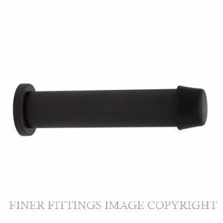 WINDSOR 5292-DRB WALL DOOR STOP 85MM LINEAR KNURL DARK ROMAN BRASS