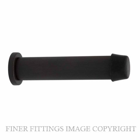 WINDSOR 5292-DRB WALL DOOR STOP 85MM LINEAR KNURL DARK ROMAN BRASS