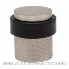 WINDSOR 5293 BN 38MM FLOOR DOOR STOP DIAMOND KNURL BRUSHED NICKEL