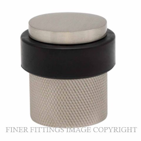 WINDSOR 5293 BN 38MM FLOOR DOOR STOP DIAMOND KNURL BRUSHED NICKEL