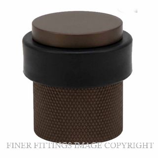 WINDSOR 5293 CCB 38MM FLOOR DOOR STOP DIAMOND KNURL COCOA BRONZE