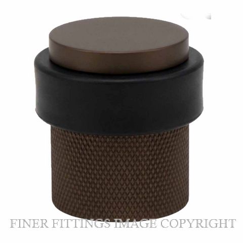 WINDSOR 5293 CCB 38MM FLOOR DOOR STOP DIAMOND KNURL COCOA BRONZE