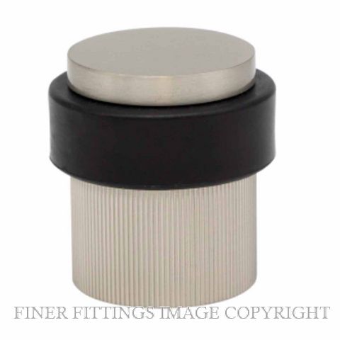 WINDSOR 5294 BN 38MM FLOOR DOOR STOP LINEAR KNURL BRUSHED NICKEL
