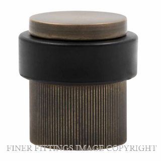 WINDSOR 5294 OR 38MM FLOOR DOOR STOP LINEAR KNURL OIL RUBBED BRONZE