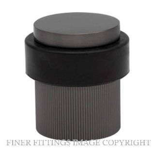 WINDSOR 5294 GN 38MM FLOOR DOOR STOP LINEAR KNURL GRAPHITE NICKEL