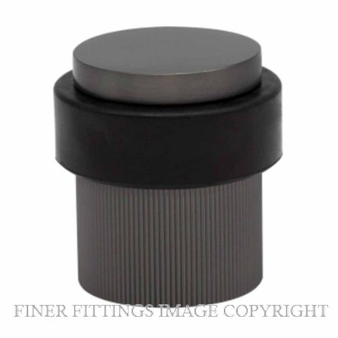 WINDSOR 5294 GN 38MM FLOOR DOOR STOP LINEAR KNURL GRAPHITE NICKEL