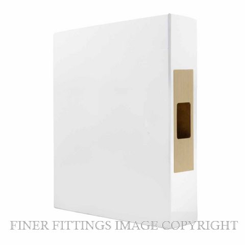 WINDSOR LUME 5610-MSB SLIDING DOOR EDGE PULL MATT SATIN BRASS