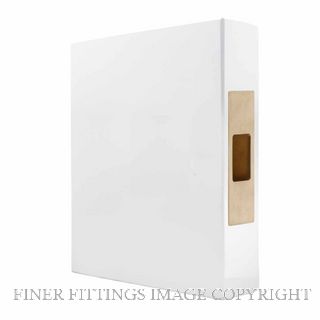 WINDSOR LUME 5610-USB SLIDING DOOR EDGE PULL UNLACQUERED SATIN BRASS