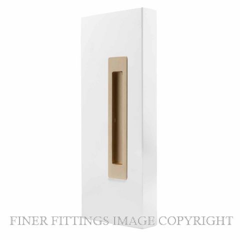 WINDSOR LUME 5620-USB FLUSHPULL 200MM UNLACQUERED SATIN BRASS