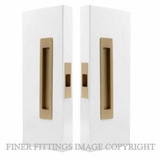 WINDSOR LUME 5690-MSB PASSAGE SET - 200MM  MATT SATIN BRASS