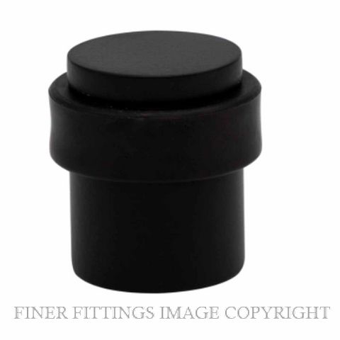 WINDSOR 5281 BLK 38MM FLOOR MOUNT DOOR STOP MATT BLACK
