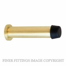 WINDSOR 5280-USB WALL DOOR STOP 85MM UNLACQUERED SATIN BRASS