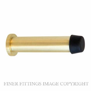 WINDSOR 5280-USB WALL DOOR STOP 85MM UNLACQUERED SATIN BRASS
