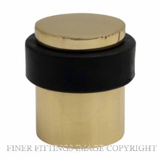 WINDSOR 5281 PB 38MM FLOOR MOUNT DOOR STOP POLISHED BRASS