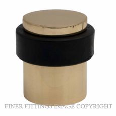 WINDSOR 5281 UB 38MM FLOOR MOUNT DOOR STOP UNLACQUERED BRASS