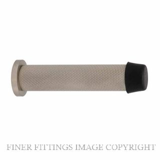WINDSOR 5291-BN WALL DOOR STOP 85MM DIAMOND KNURL BRUSHED NICKEL